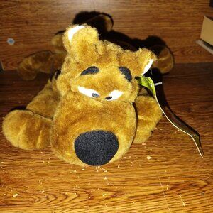 Vintage 13" Fun & Floppy Scooby Doo with tags (Cartoon Network, 2002)